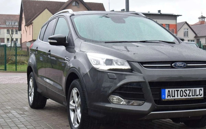 Ford Kuga cena 59800 przebieg: 129824, rok produkcji 2016 z Drawsko Pomorskie małe 667